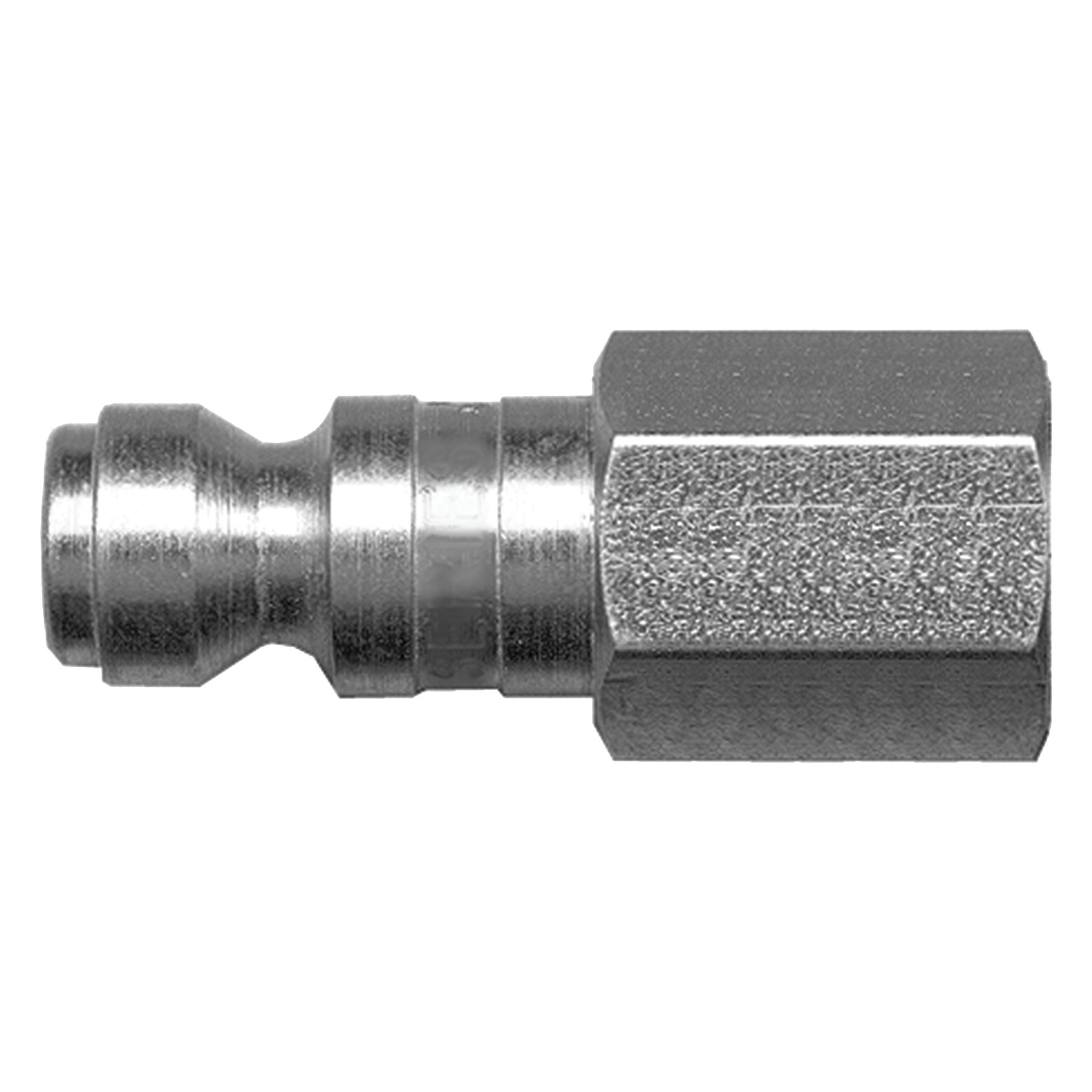 Fairview Steel Tru-Flate Nipple;1/4x1/4 MPT Item #: FVF-QD-STFN4-4M | RogueFuel.ca