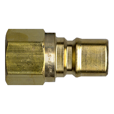 Fairview 1/4 Gas-Flo Nipple x 9/16-18 L.H Female Item #: FVF-QD-GMN4-4FW | RogueFuel.ca