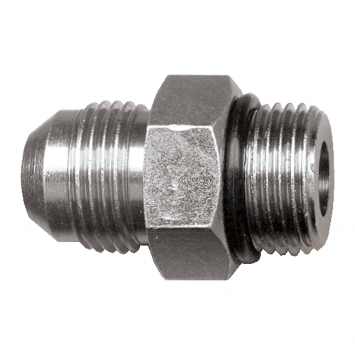 Fairview Steel Adapter;3/8MJICx9/16-18 ORB Item #: FVF-S3648-6 | RogueFuel.ca