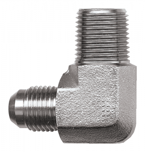 Fairview Steel 90Elbow;3/4MJICx1/2MPT Item #: FVF-S3749-12D | RogueFuel.ca