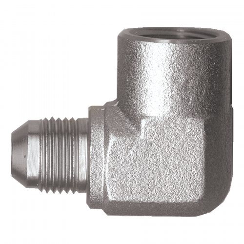Fairview Steel 90Elbow;1/2MJICx1/2 FPT Item #: FVF-S3750-8D | RogueFuel.ca