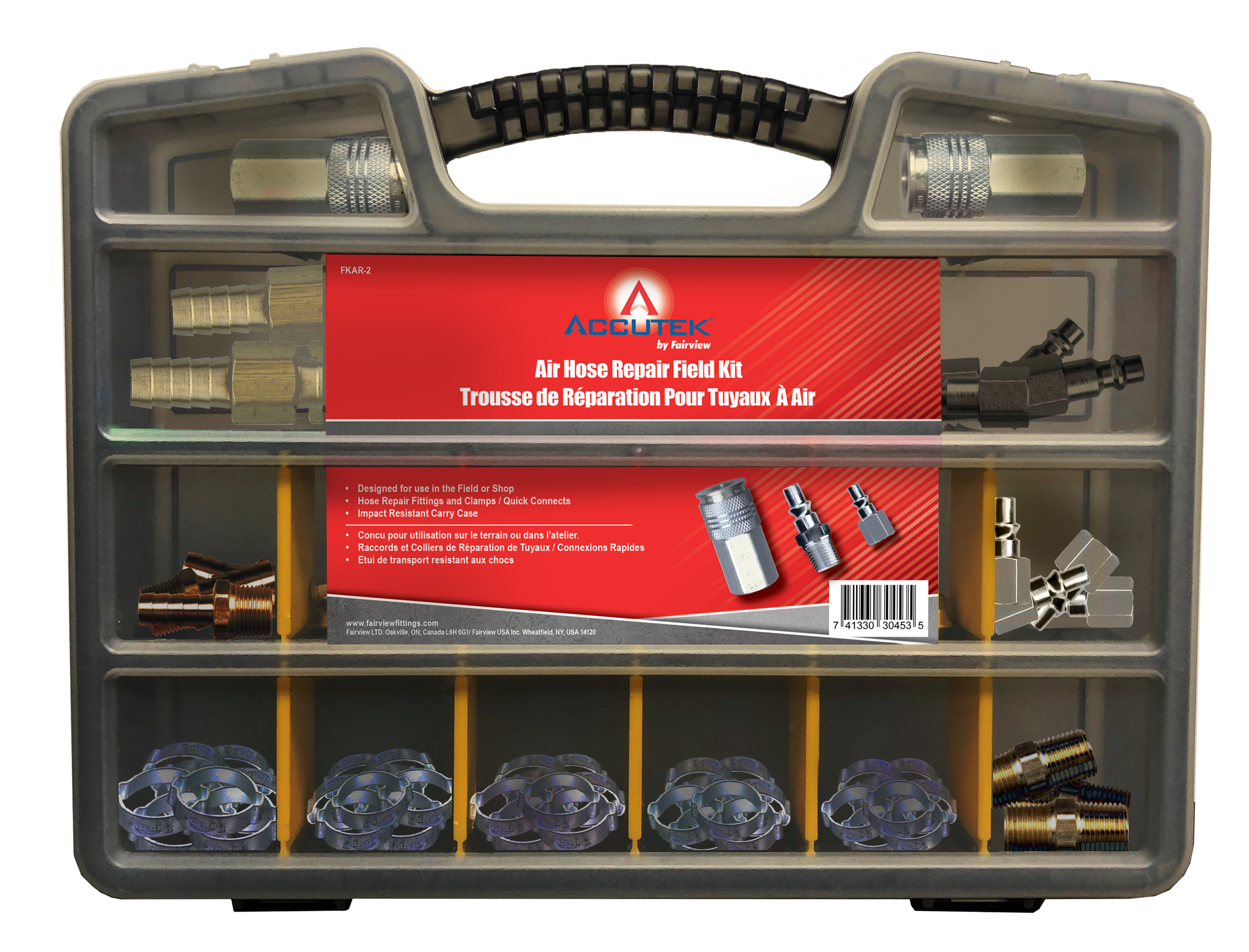 Fairview Air Hose Field Repair Kit Item #: FVF-FKAR-1 | RogueFuel.ca